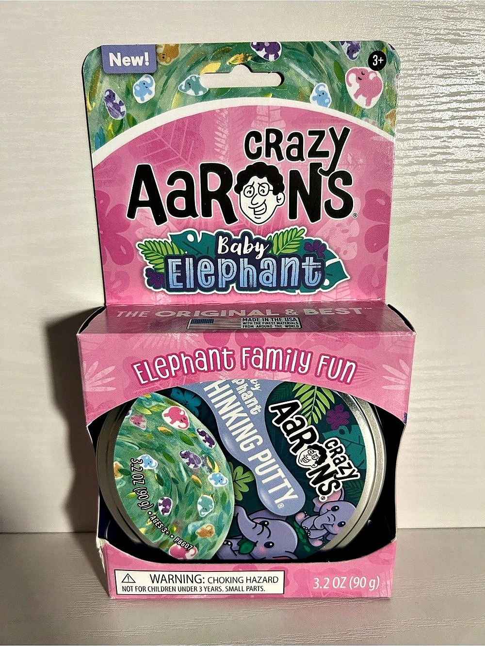 Crazy Aaron's Baby Elephant Thinking Putty